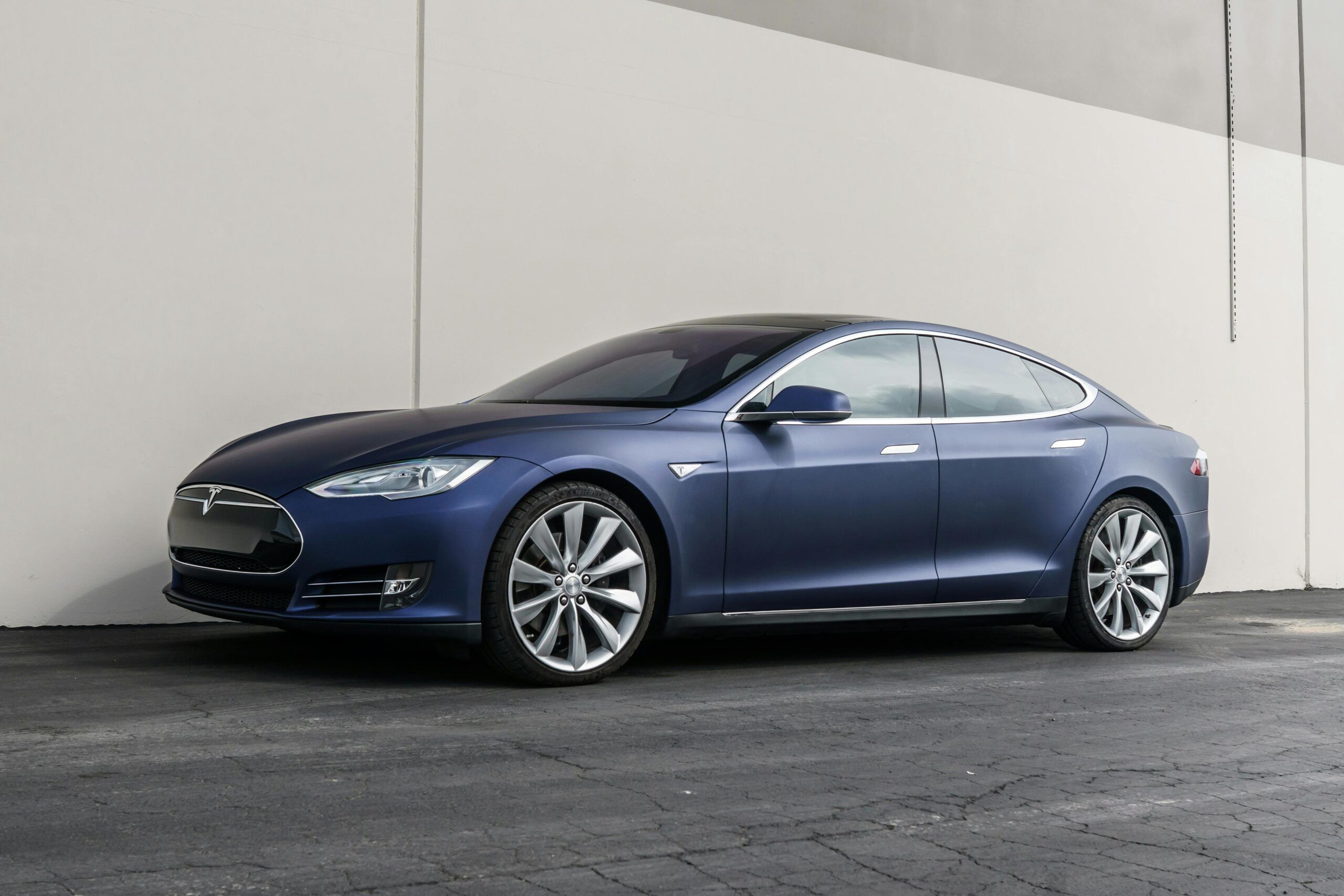free photo of the tesla model s is shown in this image