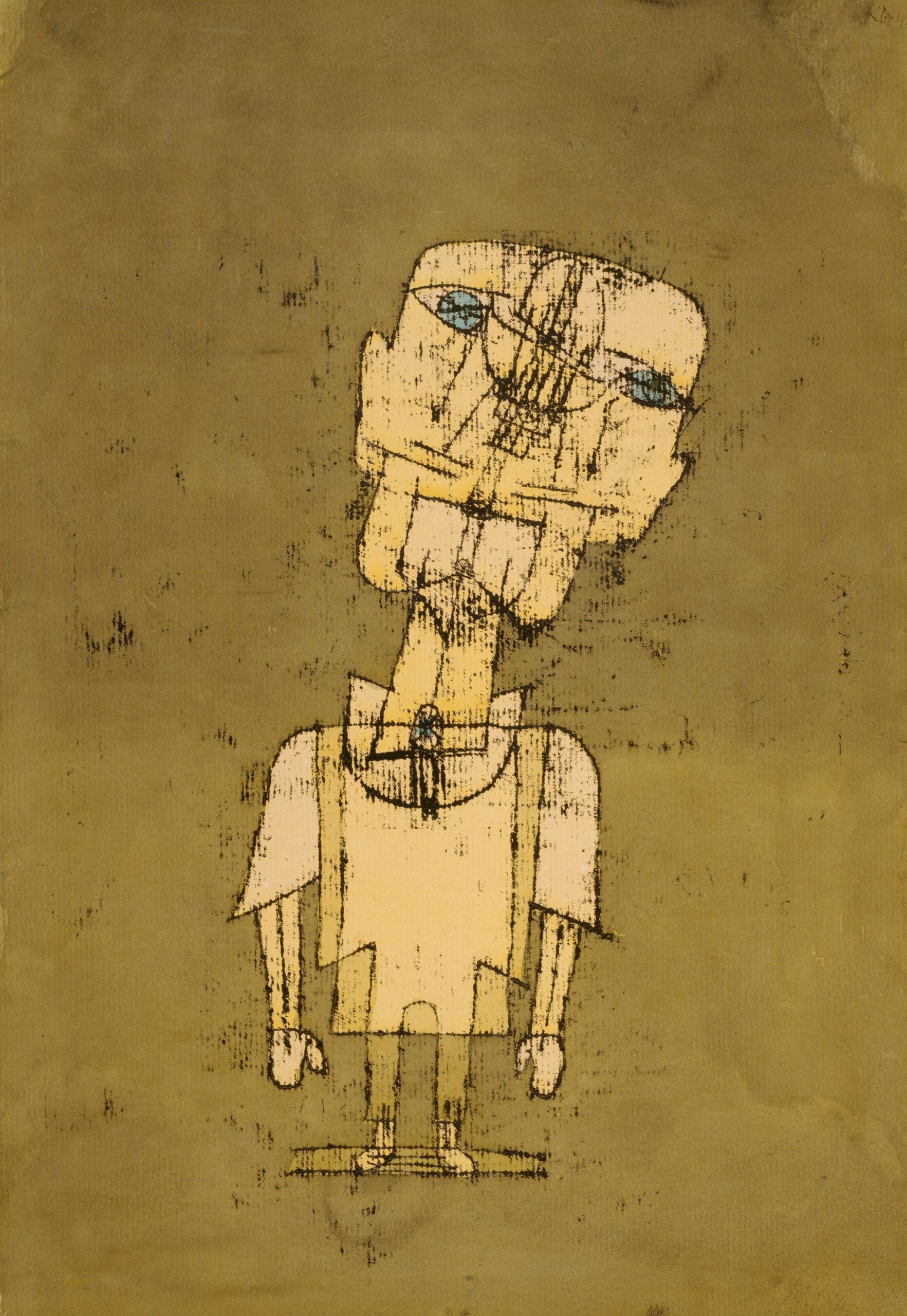 paul klee gespenst eines genies (ghost of a genius) google art project